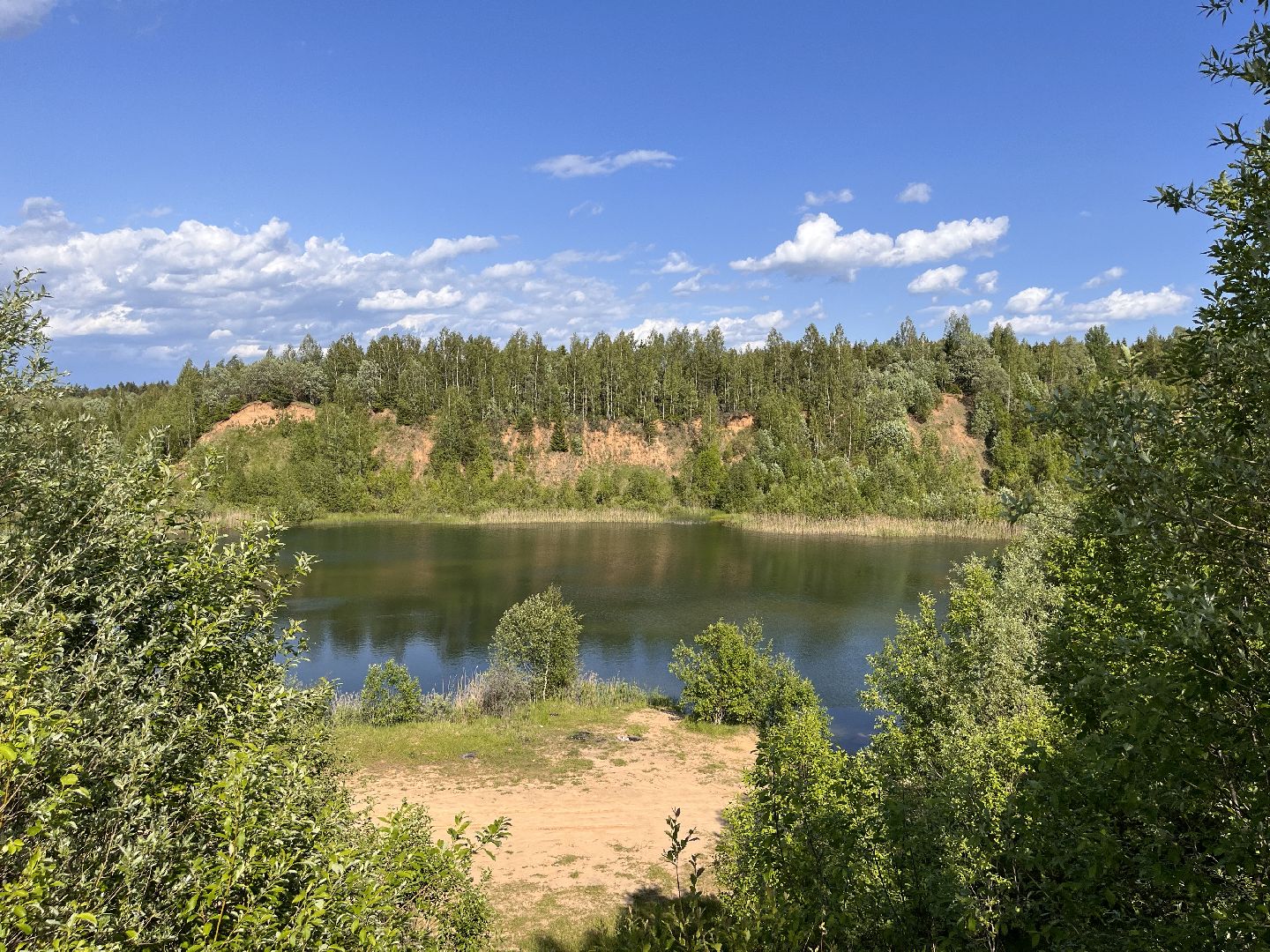 Шаховская, карьеры, песчаные карьеры, отдых