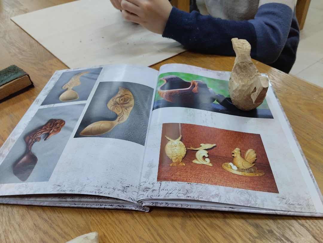 Резьба по дереву, Генезис