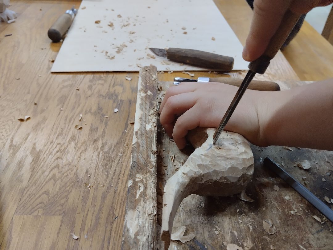 Резьба по дереву, Генезис