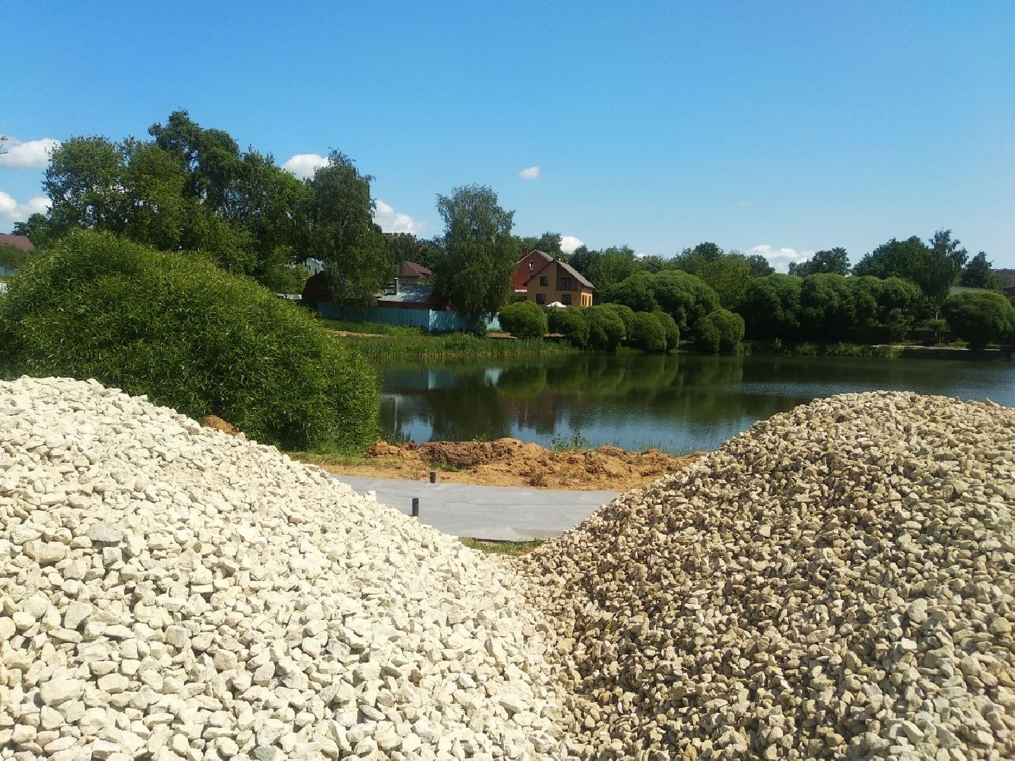 Дмитров, Подлипичский пруд, Благоустройство