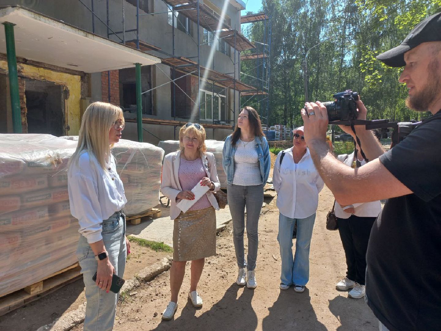 Солнечногорск, сад, ремонт, строители, дети