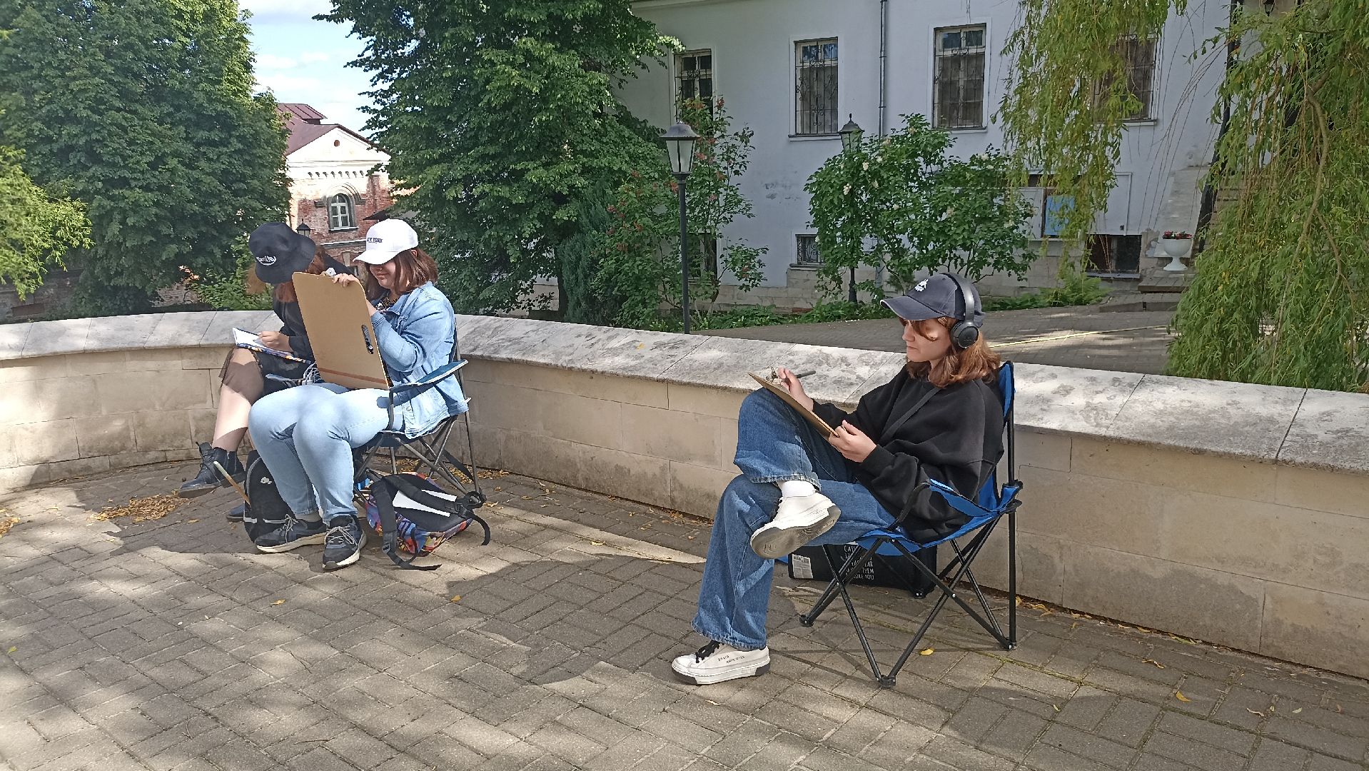 Серпухов, Подмосковье, художники, монастырь, пленэр, дети