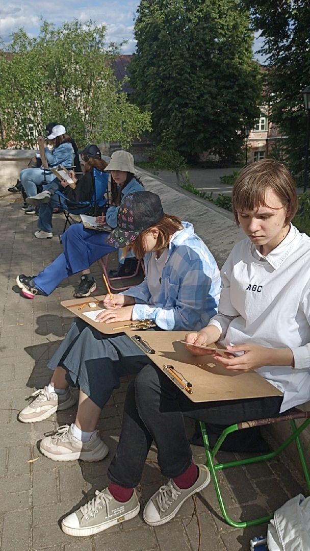 Серпухов, Подмосковье, художники, монастырь, пленэр, дети