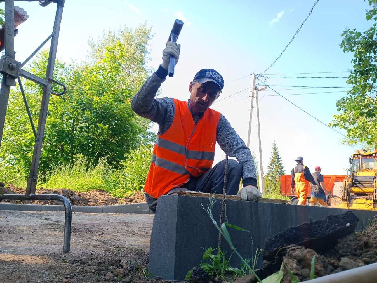Можайск, Можайский городской округ, Подмосковье, благоустройство, федеральный проект, работы, дворовые территории, жители, Добродел