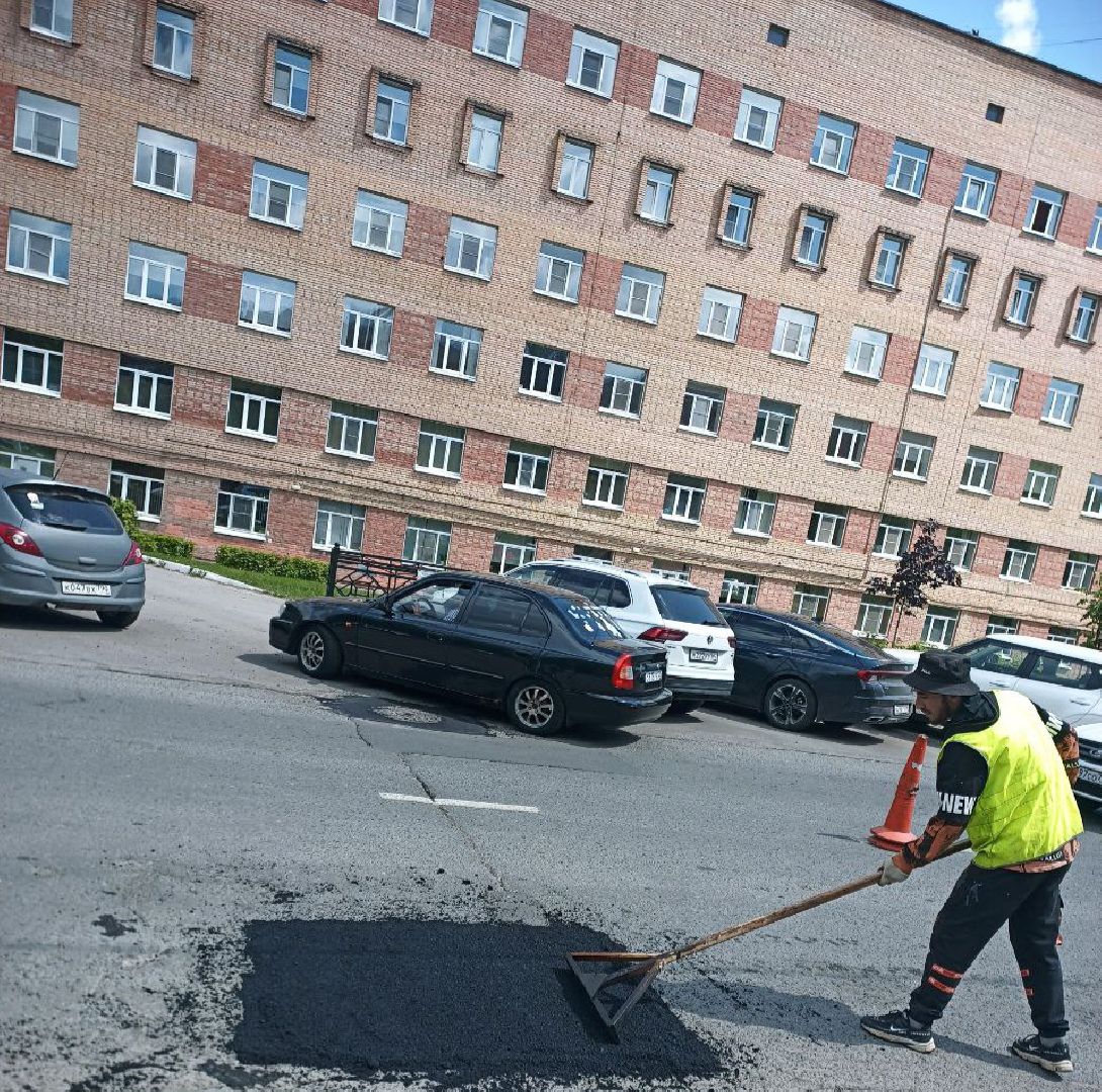 Подольск, ямочный ремонт, дороги, коммунальщики