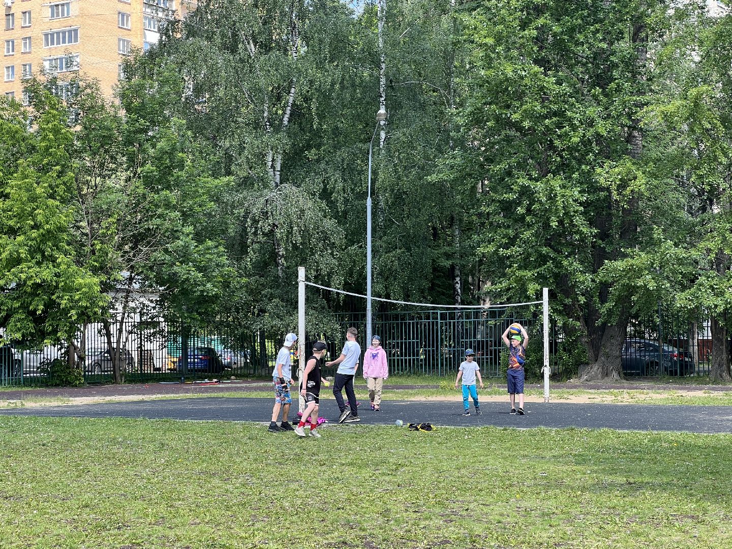 Химки, дети, школьный лагерь