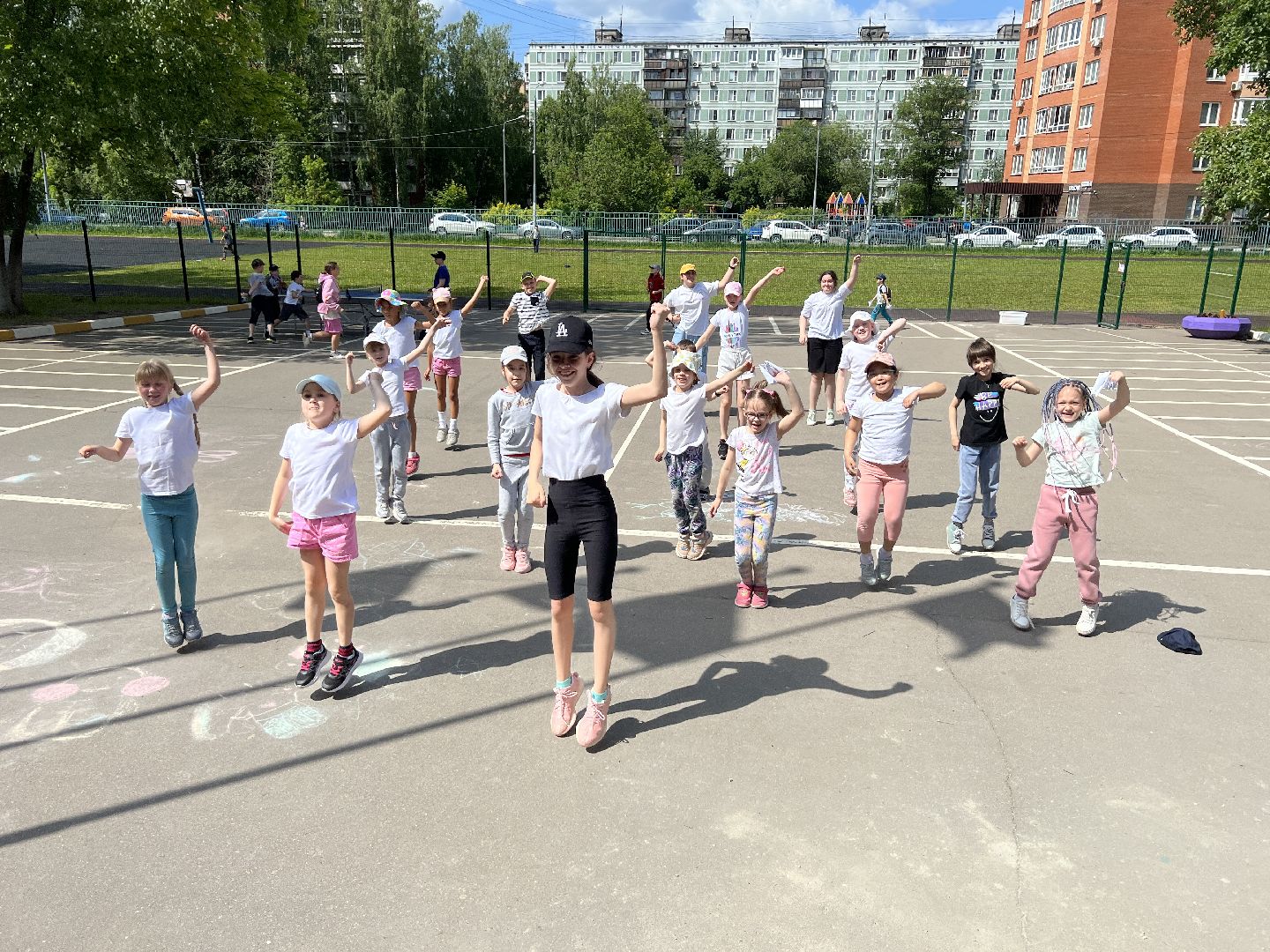 Химки, дети, школьный лагерь