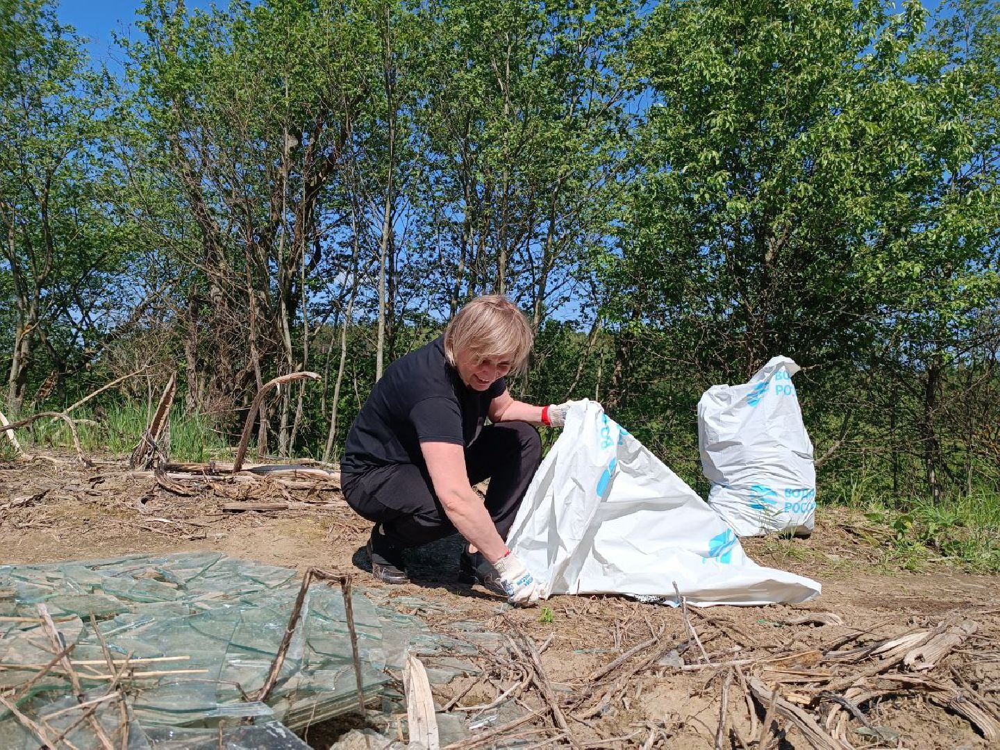 Можайск, Можайский городской округ, Подмосковье, акция, вода России, экология, уборка территории, жители, волонтёры, юнармия, экологический марафон