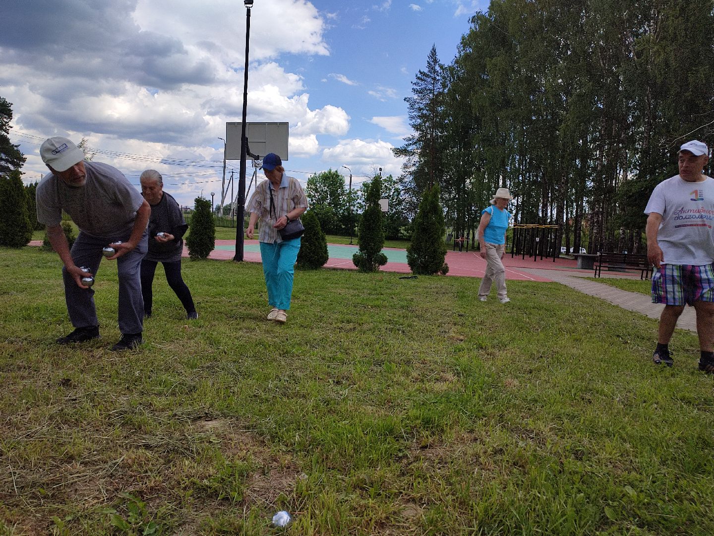 #активноедолголетие, #петанк, #талдом, #паркпобеды, #правилаигры