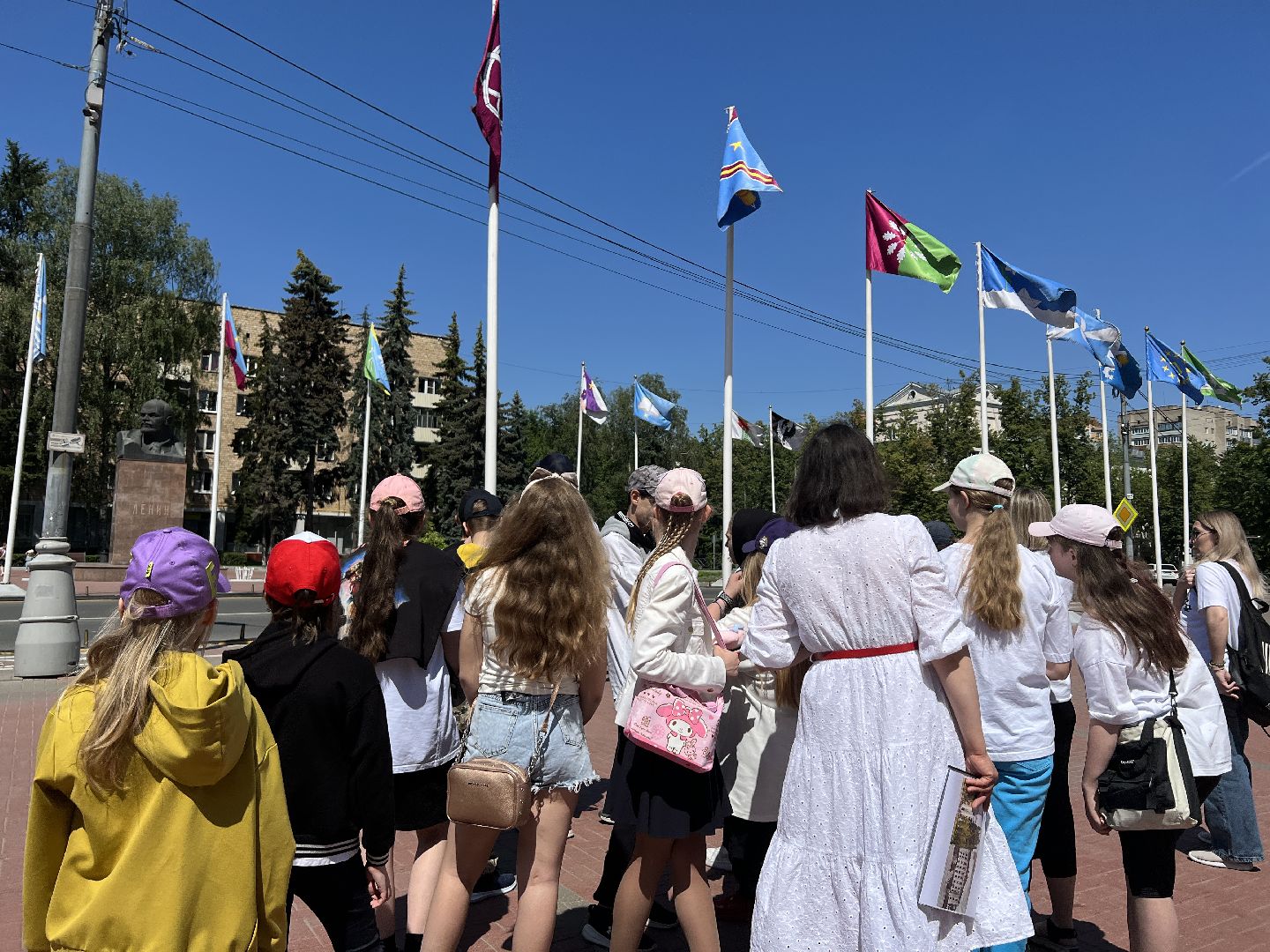 Химки, улица Московская, экскурсия, дети