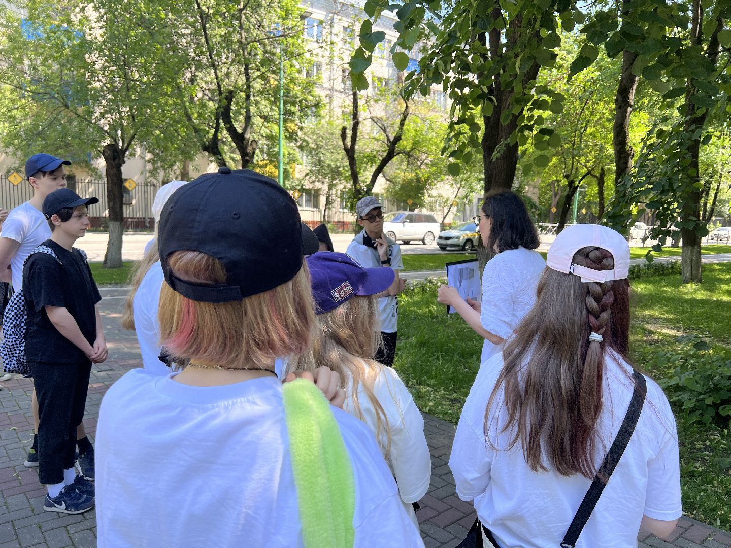 Химки, улица Московская, экскурсия, дети