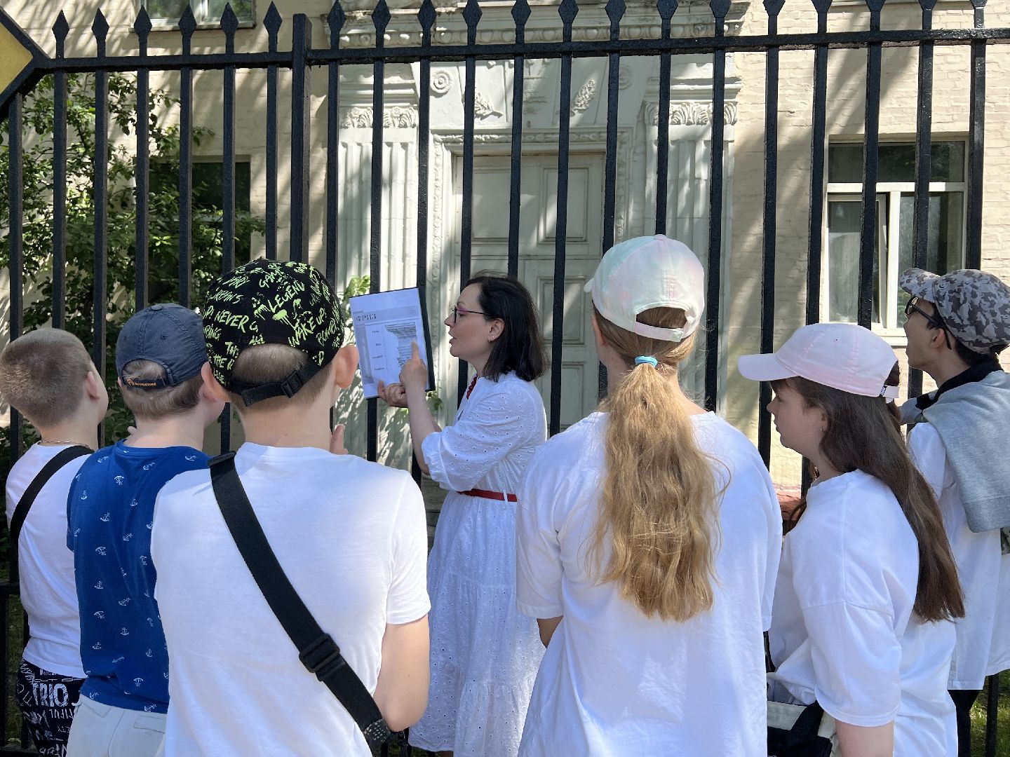 Химки, улица Московская, экскурсия, дети