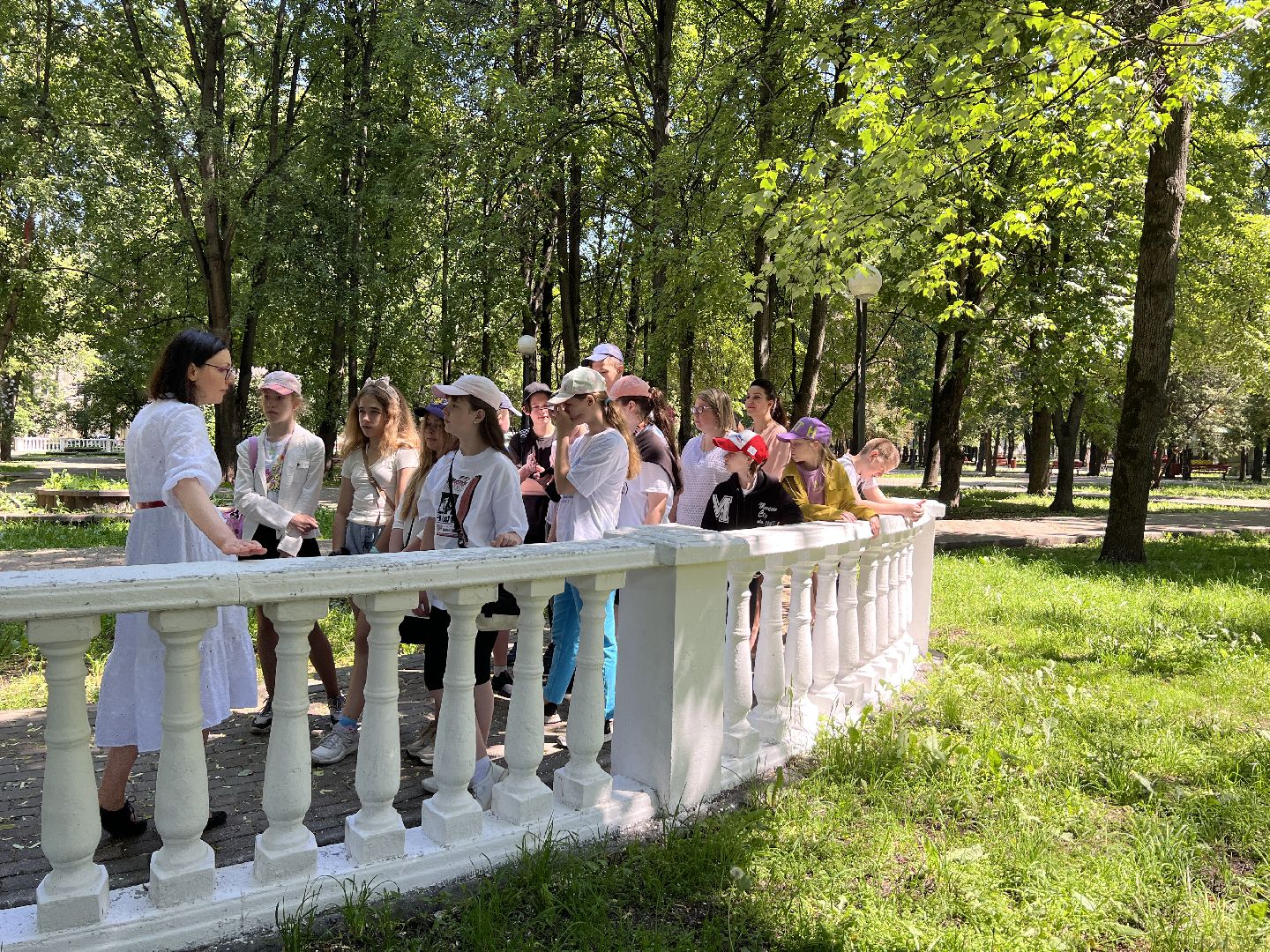 Химки, улица Московская, экскурсия, дети