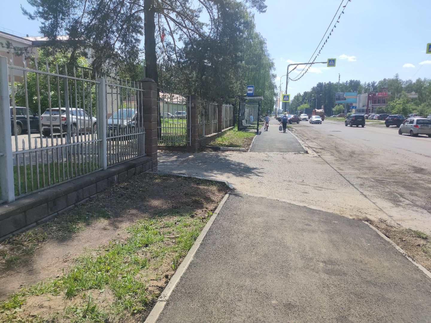 Асфальт, тротуар, ремонт дорог, Дубна