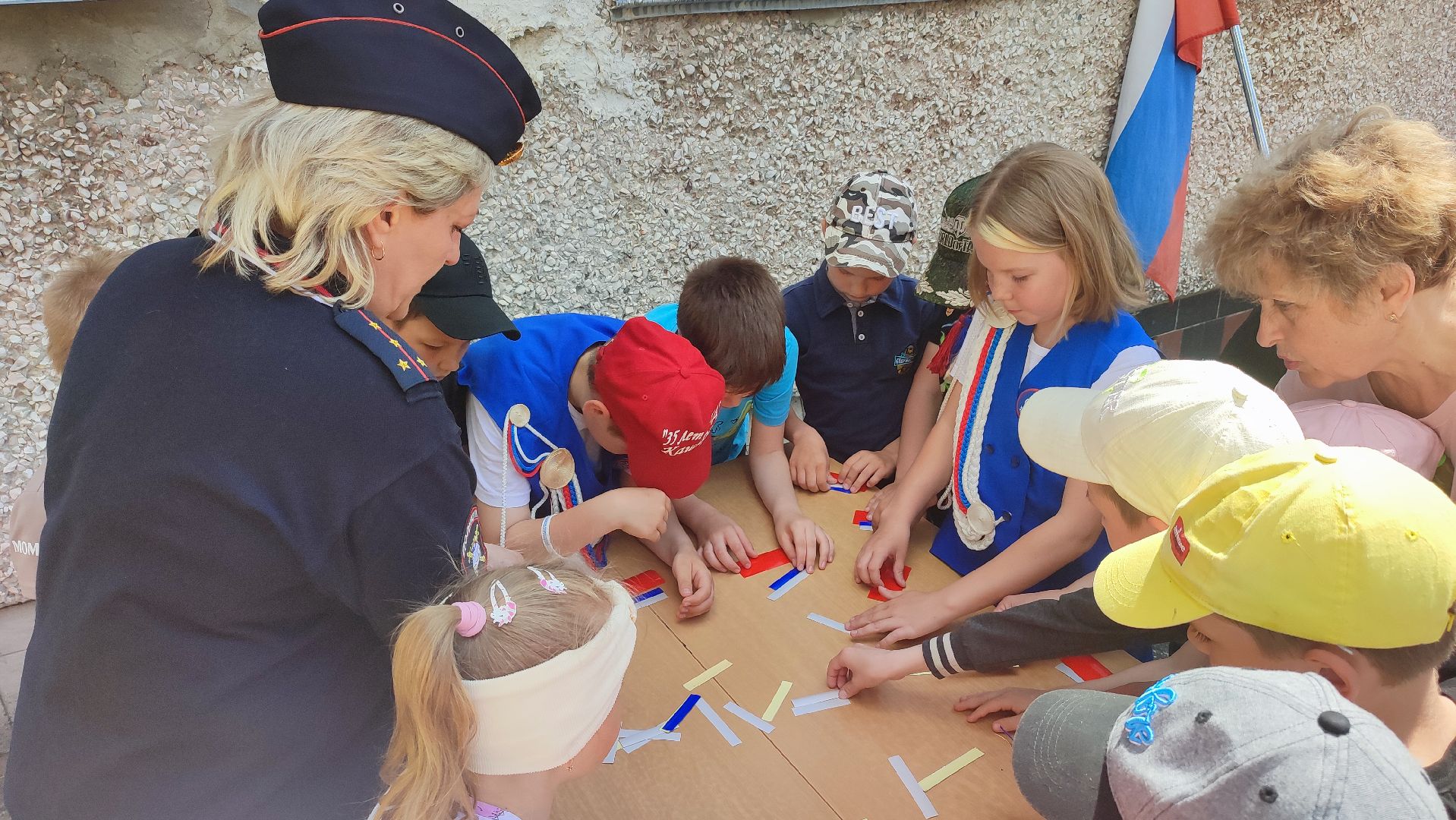 Кашира, Зендиково, детский лагерь, Госавтоинспекция, ПДД, БДД