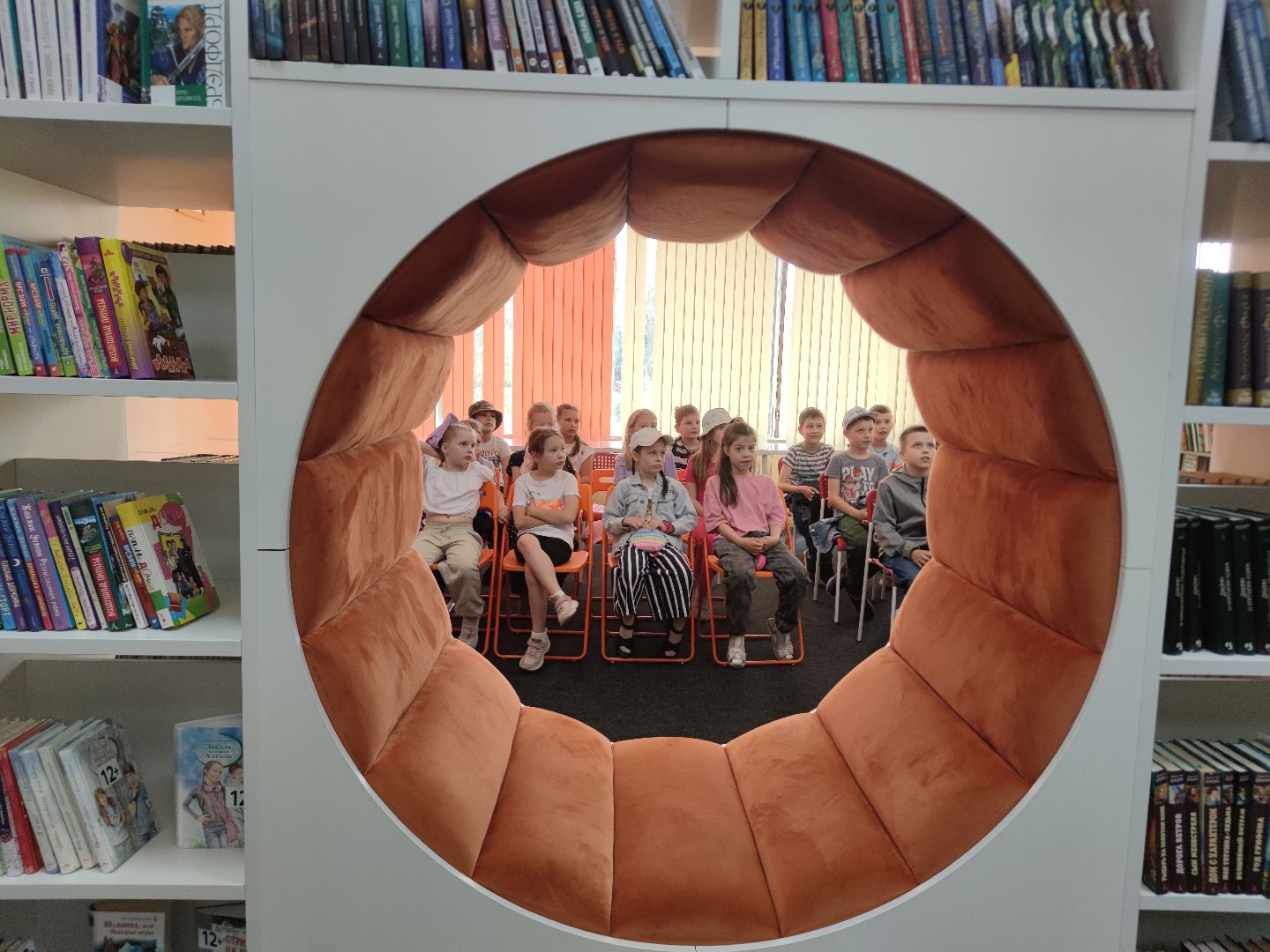 День России, библиотека Левобережья, дети, Дубна