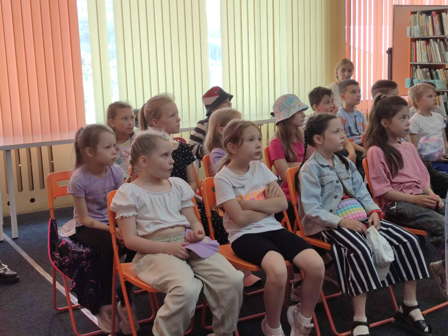 День России, библиотека Левобережья, дети, Дубна