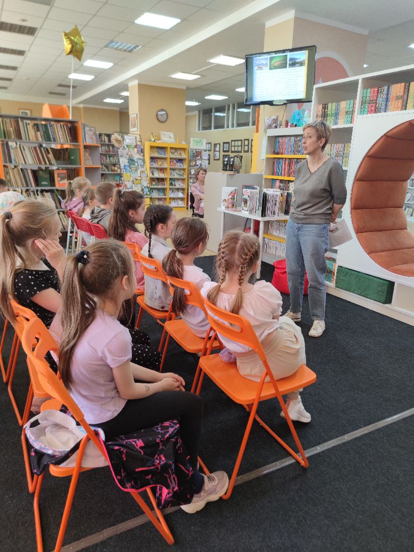 День России, библиотека Левобережья, дети, Дубна