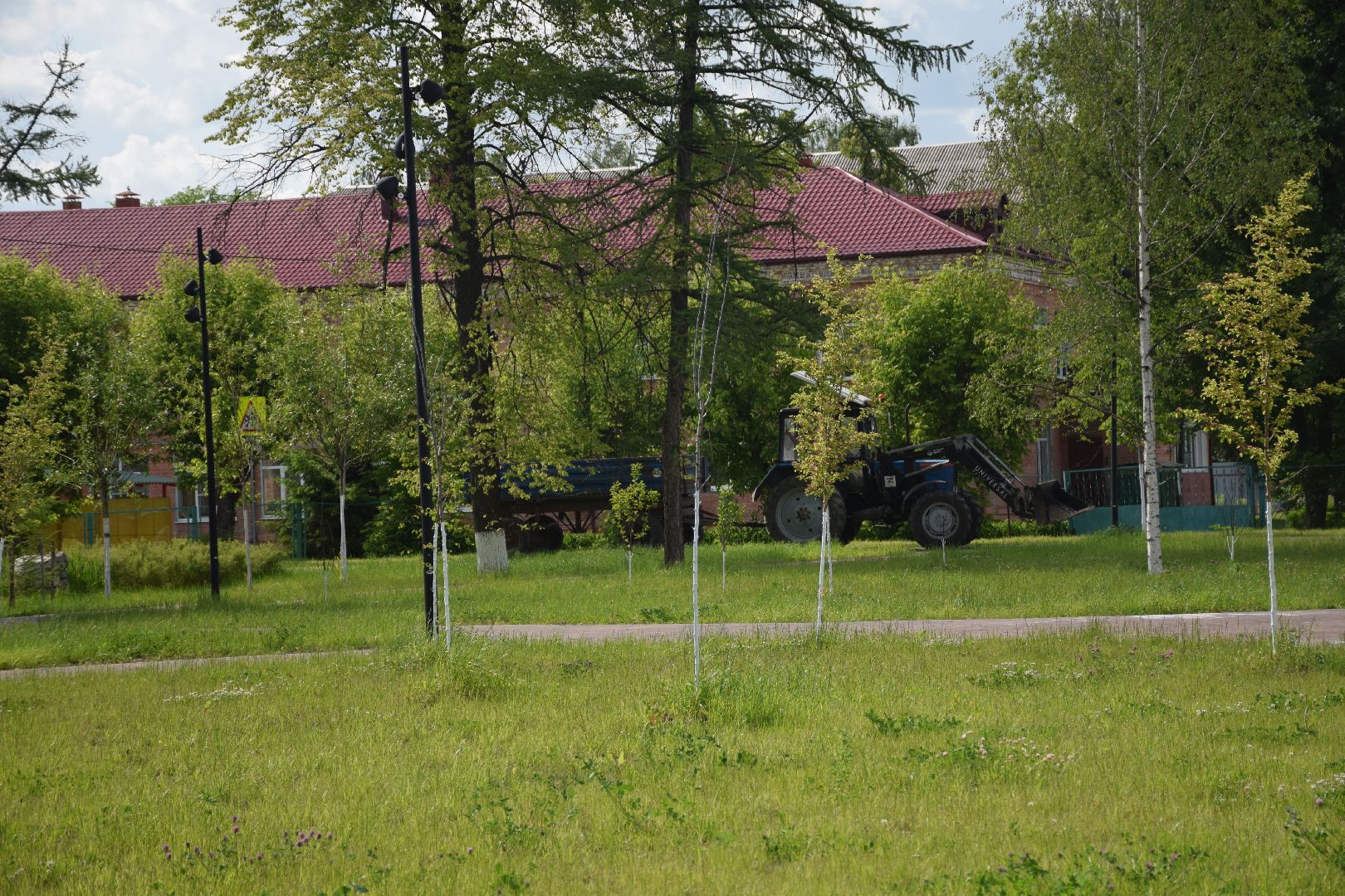 Павловский Посад, городской округ Павловский Посад, благоустройство, сквер, уборка