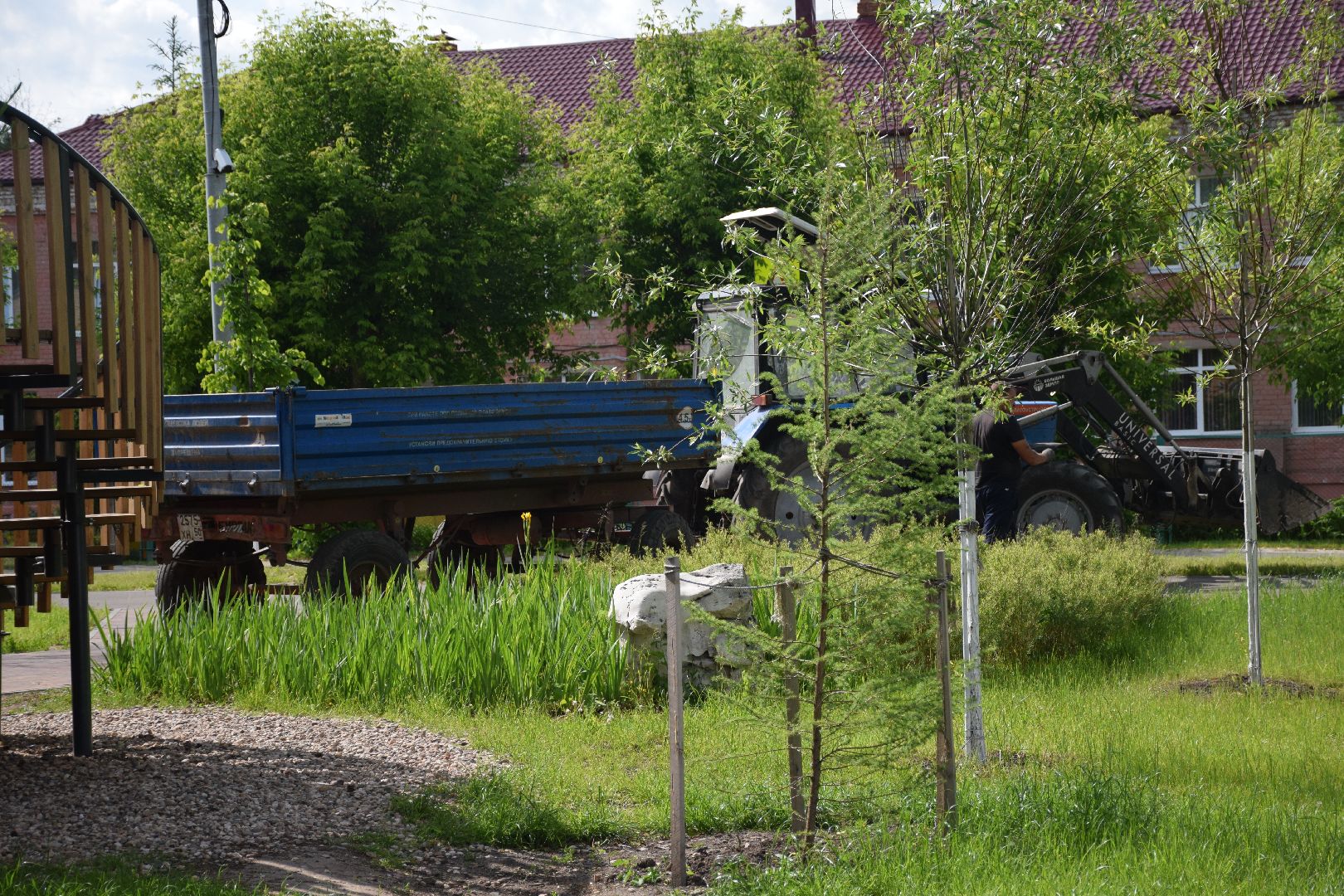 Павловский Посад, городской округ Павловский Посад, благоустройство, сквер, уборка
