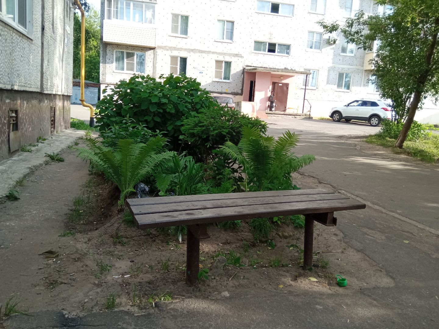 Павловский Посад, городской округ Павловский Посад, лавочки, покраска, дворы