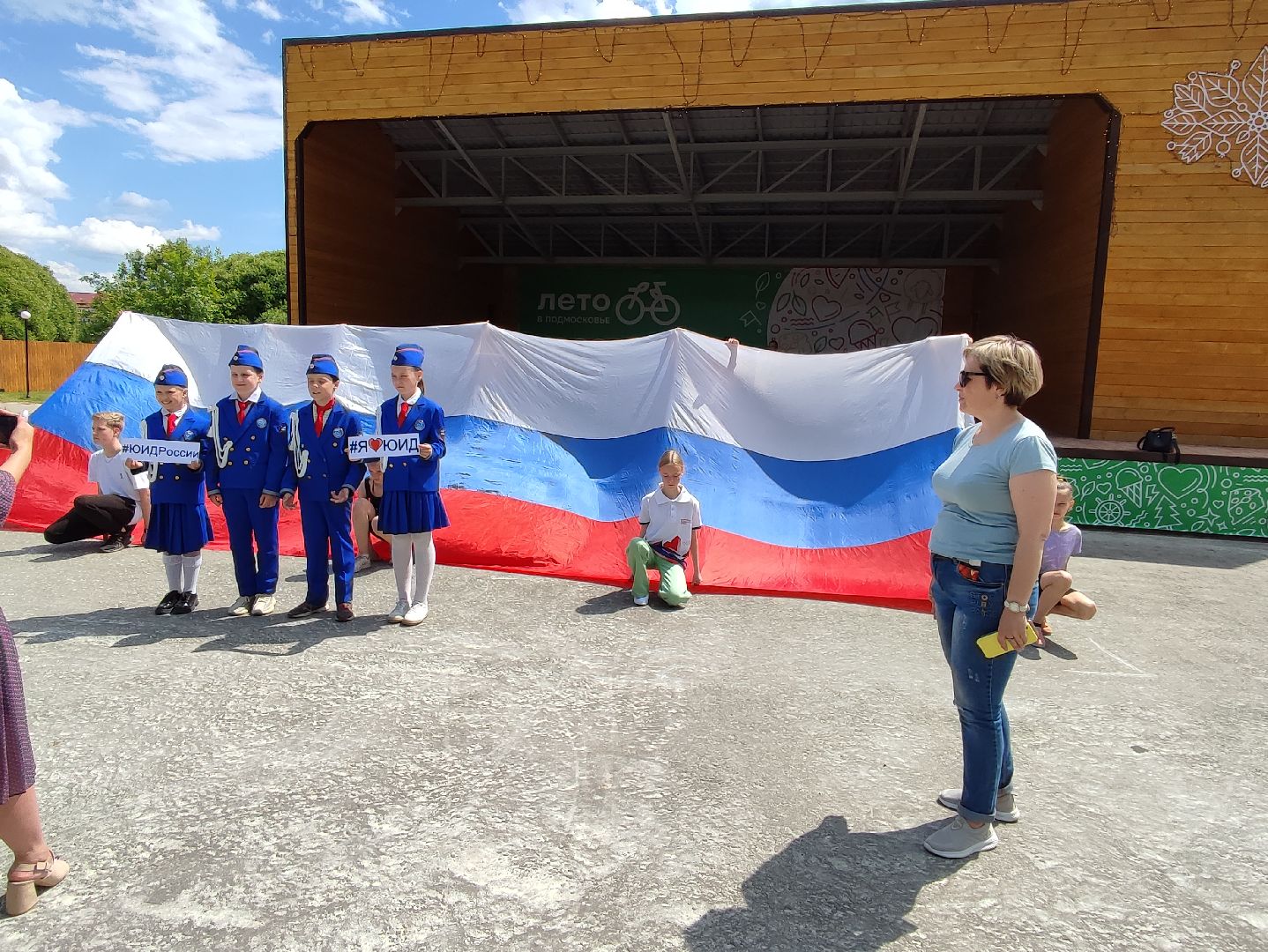 #деньроссии, #подготовка, #праздник, #талдом, #паркпобеды