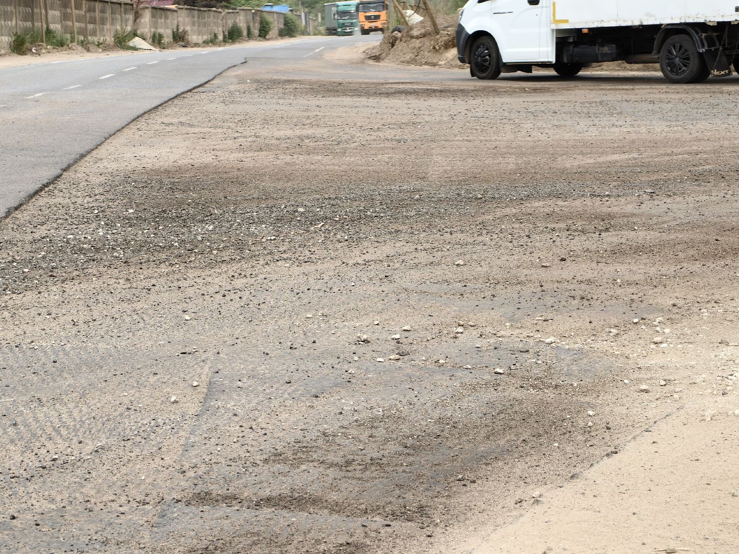 Дорога, асфальт, ремонт, движение