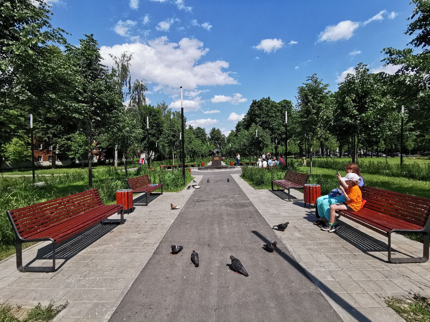 Подольск, сквер