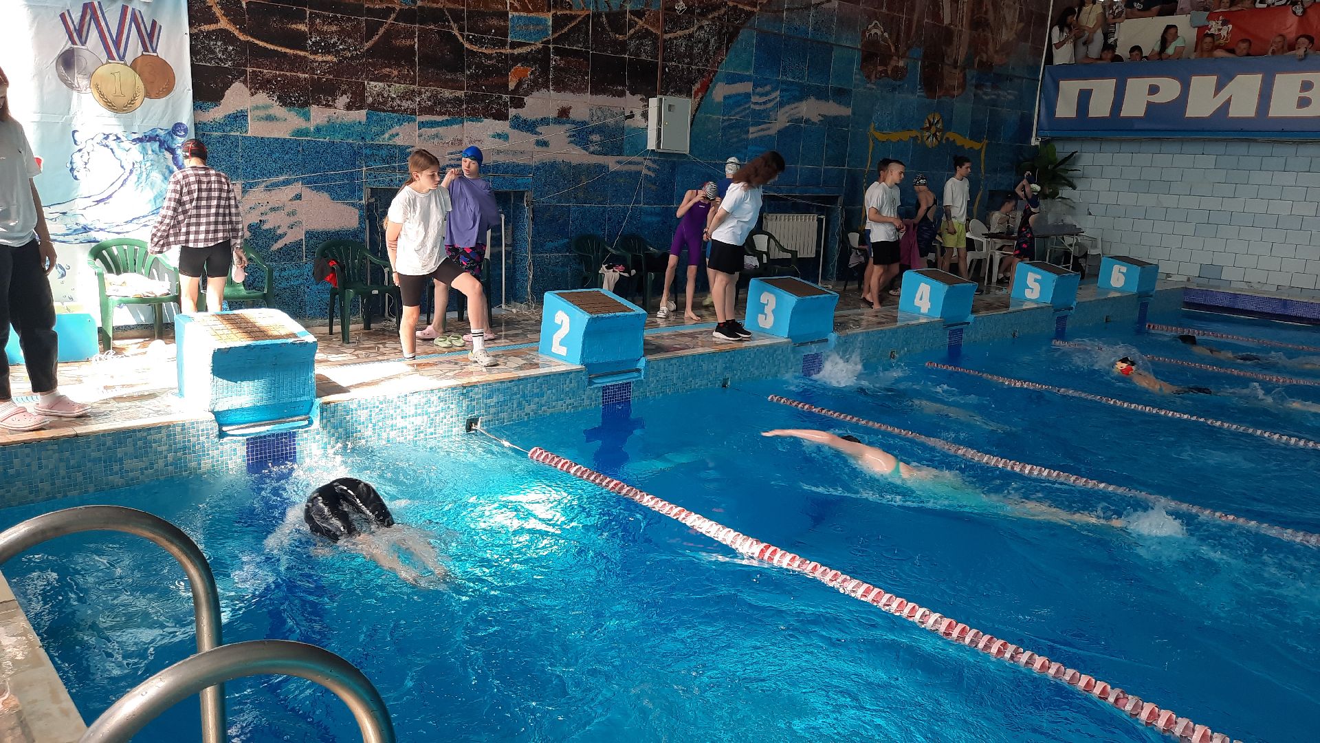 Шатура, плавание, соревнование