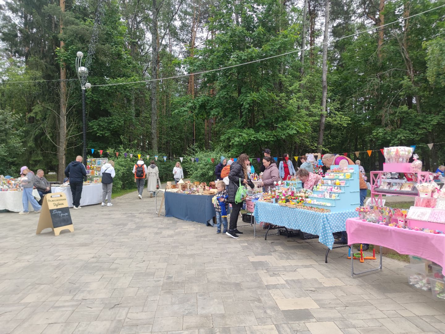 Фестиваль, ярмарка, ремесленники, Дубна