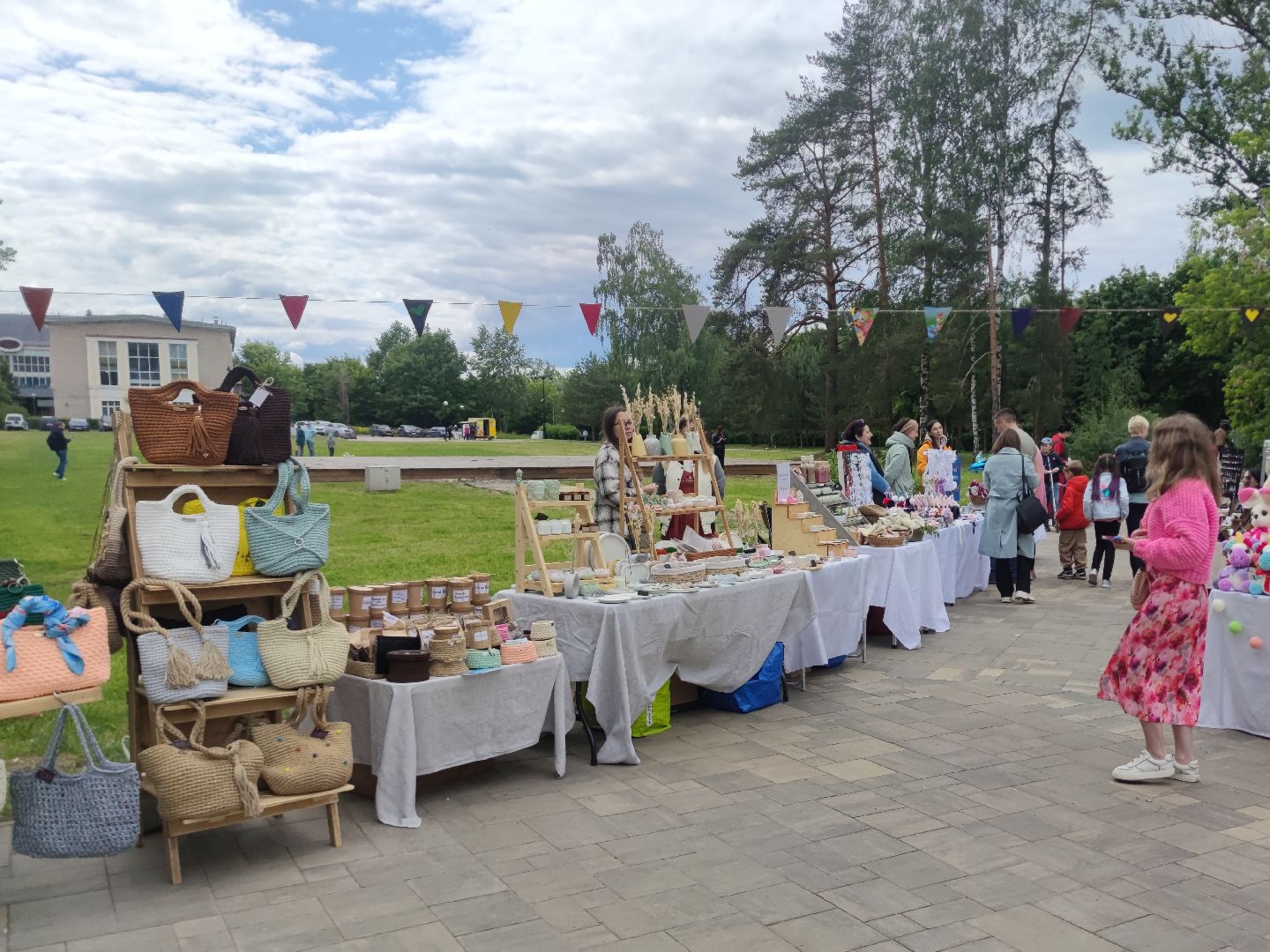 Фестиваль, ярмарка, ремесленники, Дубна