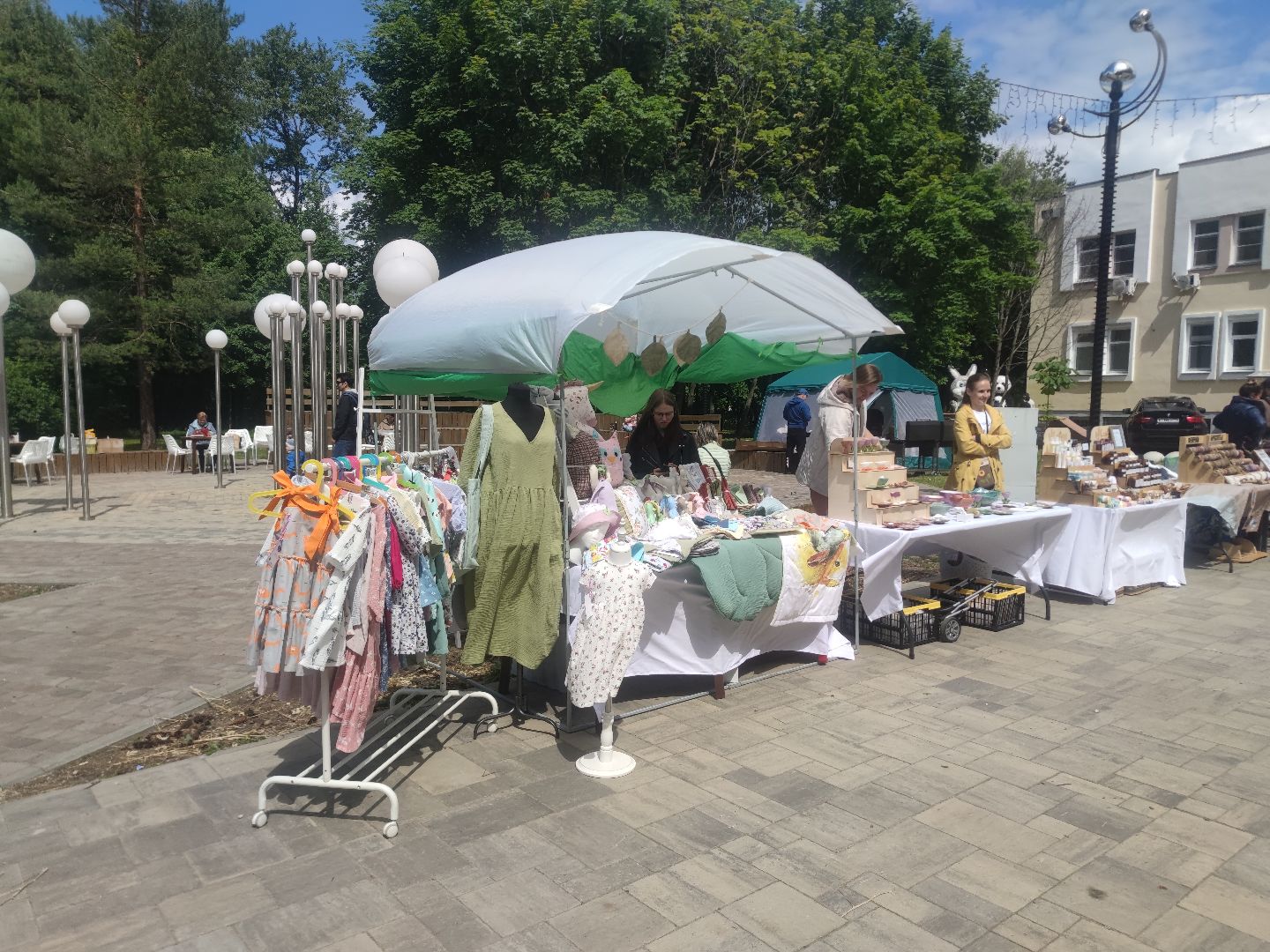 Фестиваль, ярмарка, ремесленники, Дубна