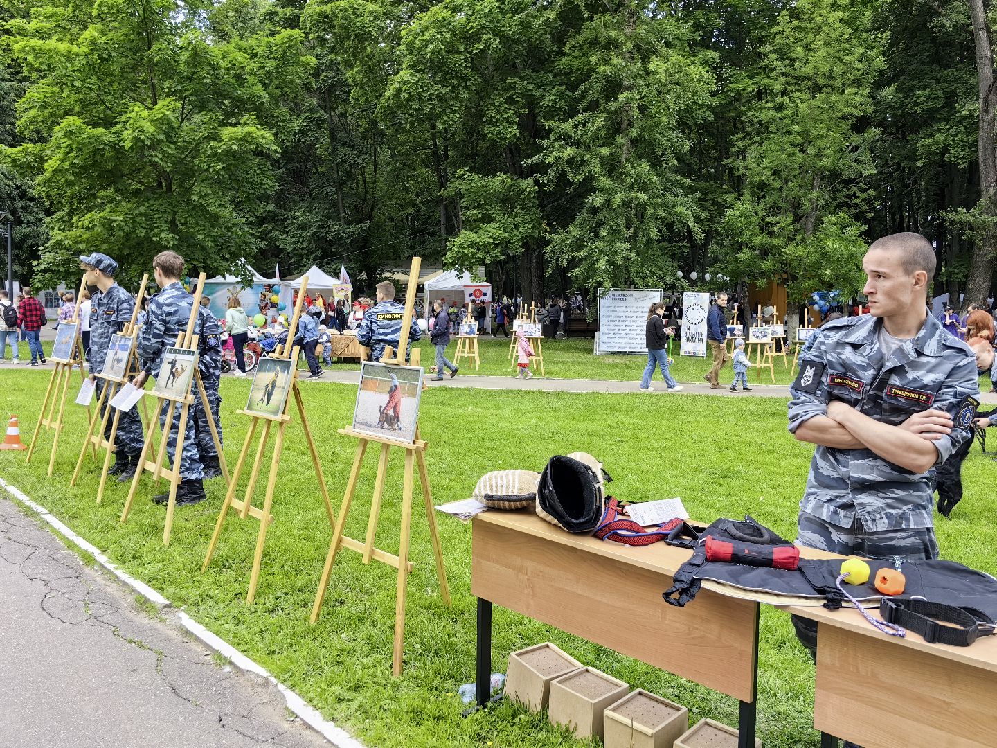 Кинолог, предприниматель, парк, бизнес, собака