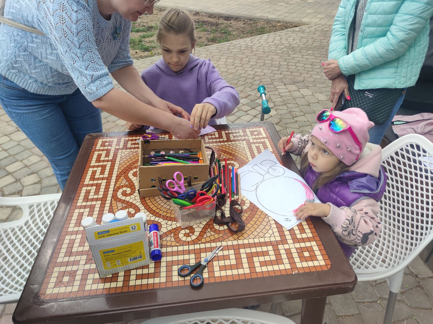 мастер-класс, Библиотека Левобережья, дети, Дубна