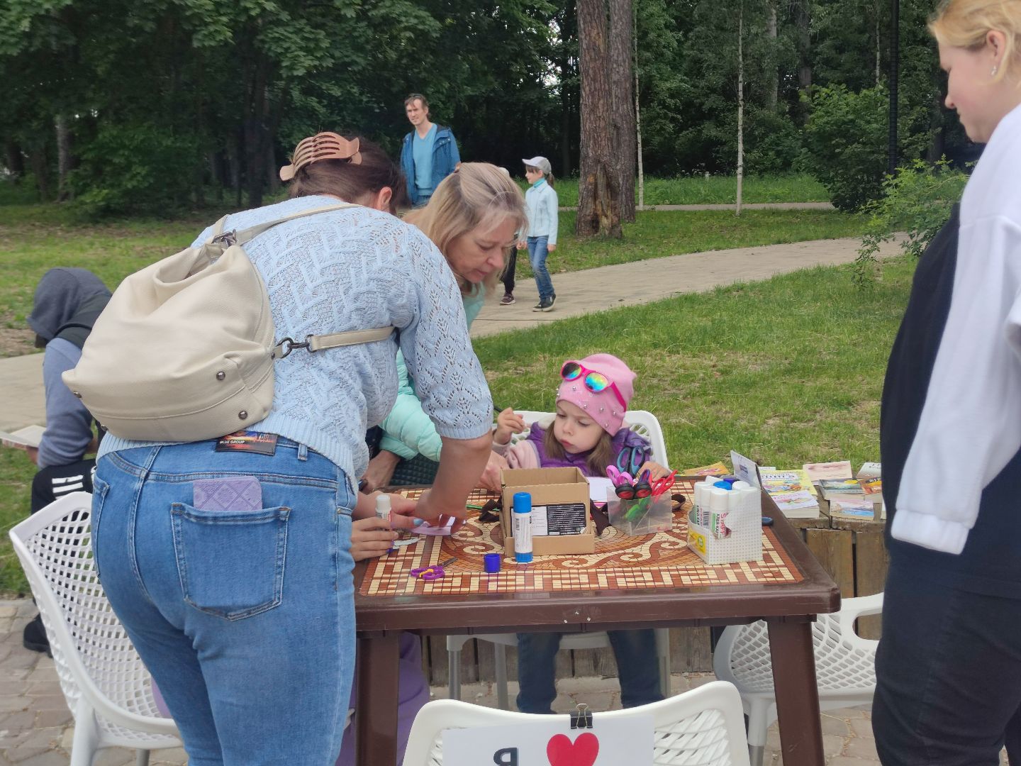 мастер-класс, Библиотека Левобережья, дети, Дубна