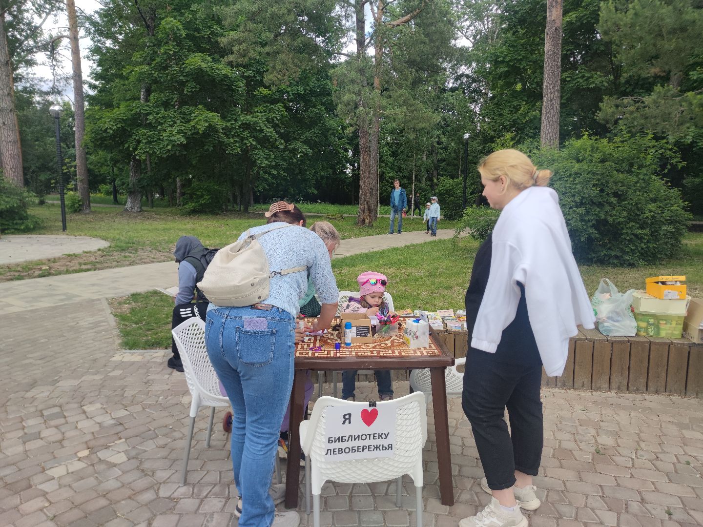 мастер-класс, Библиотека Левобережья, дети, Дубна