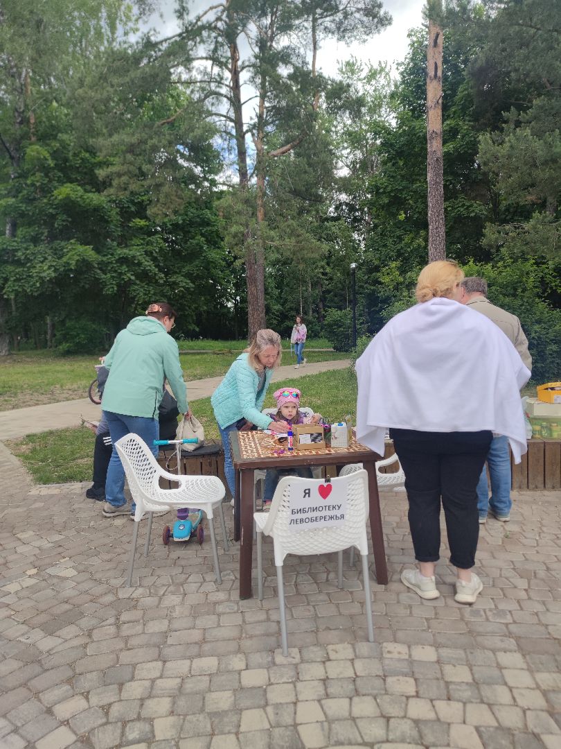 мастер-класс, Библиотека Левобережья, дети, Дубна