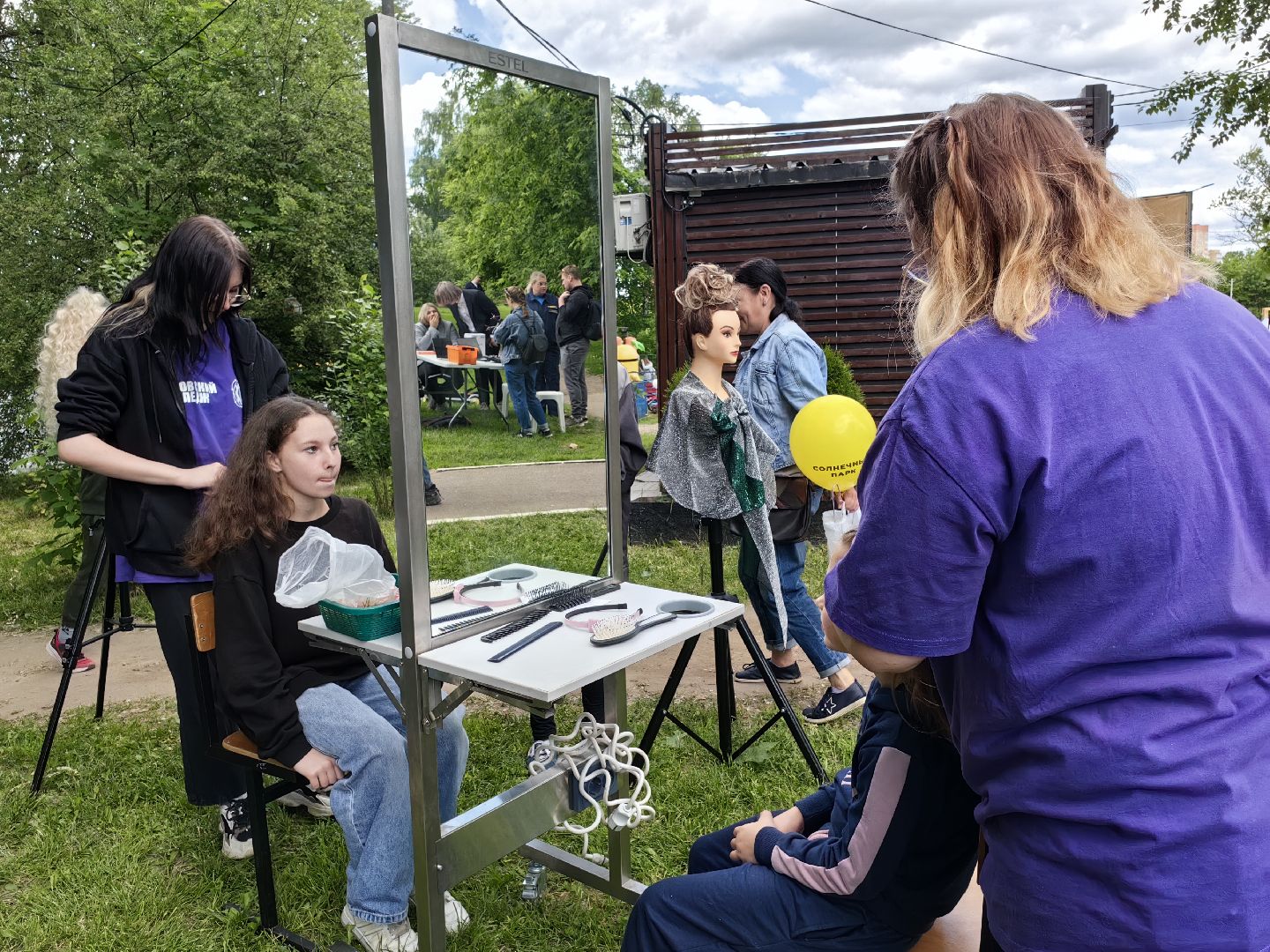 Колледж, парикмахер, красота, аквагрим