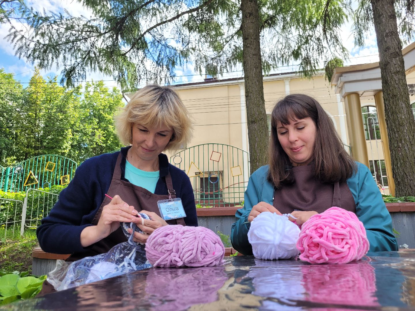 люди; вязание; мастера