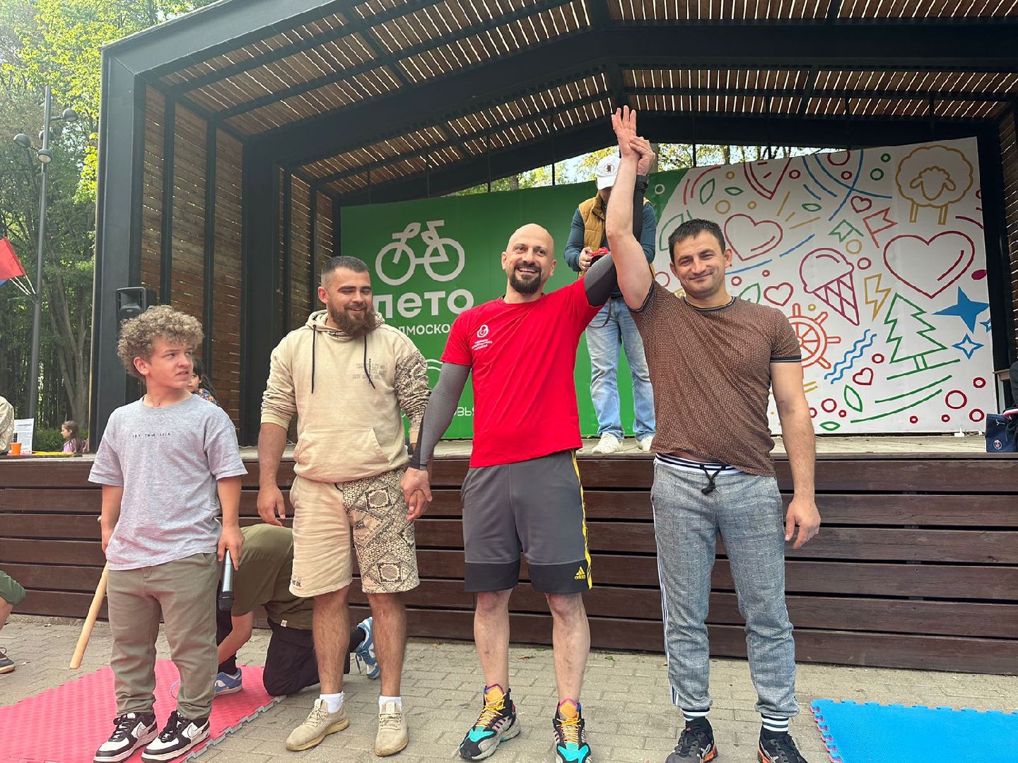 Мас-рестлинг, Наро-Фоминск, монтессори-пикник, соревнования