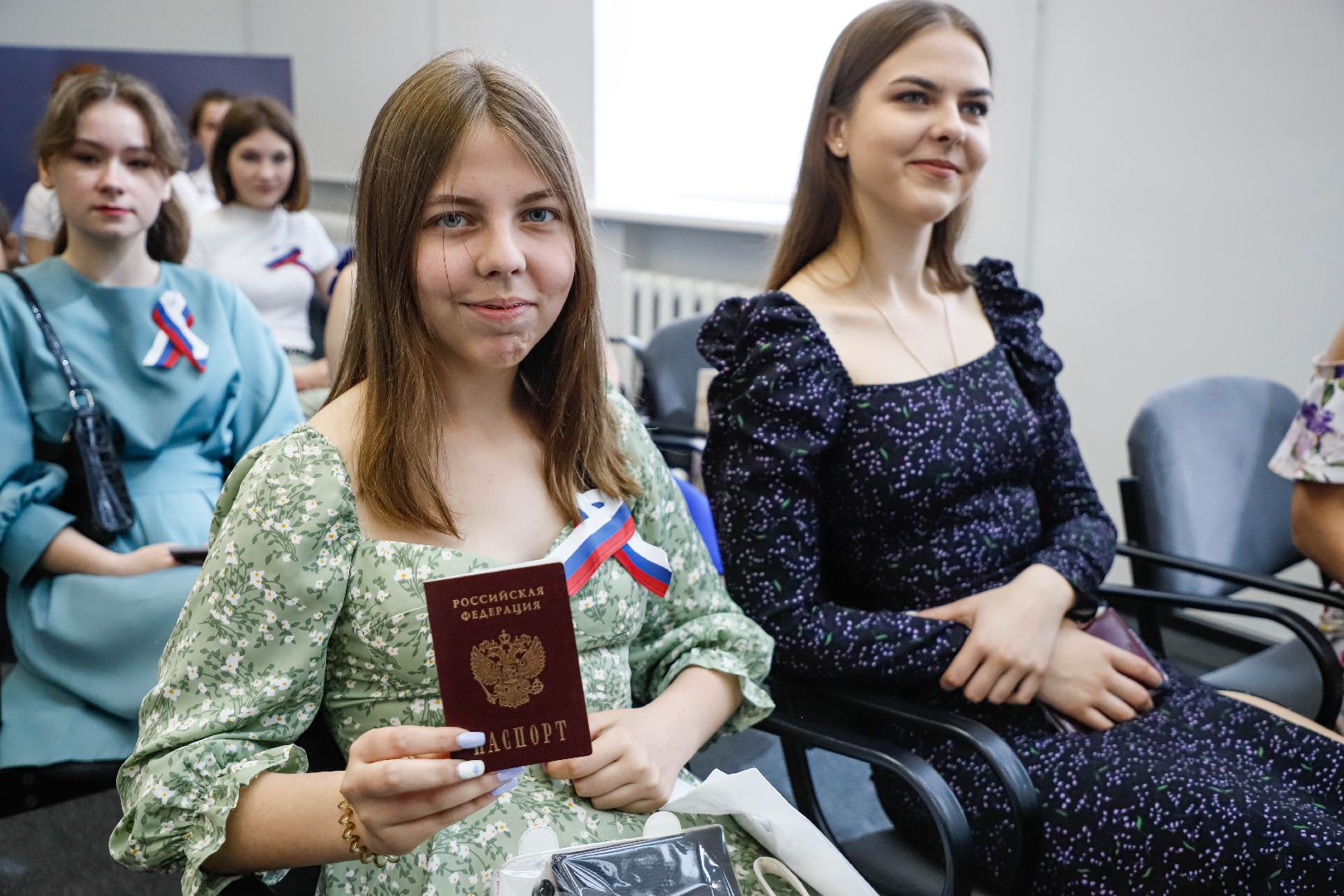 вручение паспортов, Домодедово