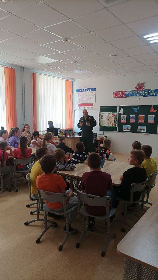 Чехов, школа, День России, мероприятие, дети, ветеран