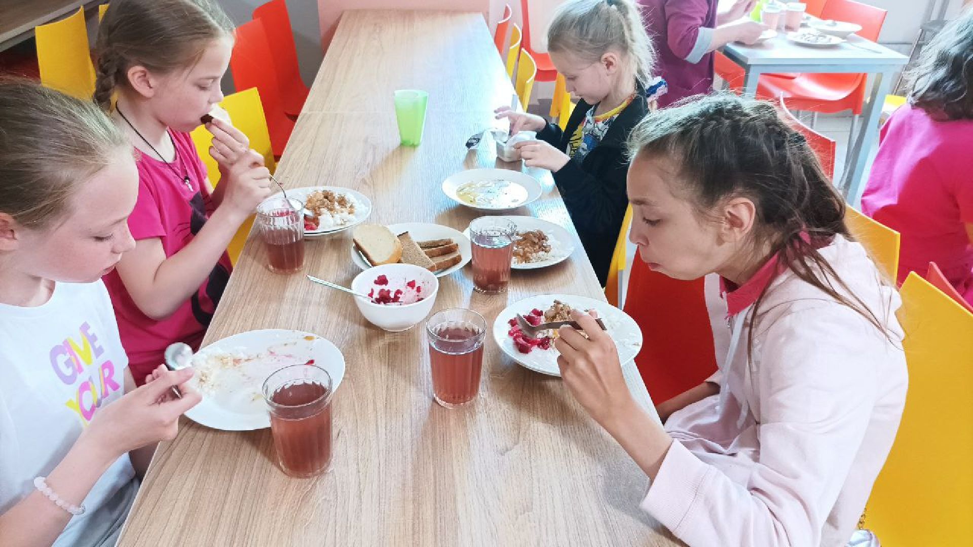 Чехов, школа, питание, лагерь, дети