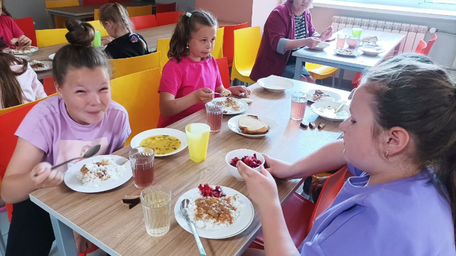 Чехов, школа, питание, лагерь, дети