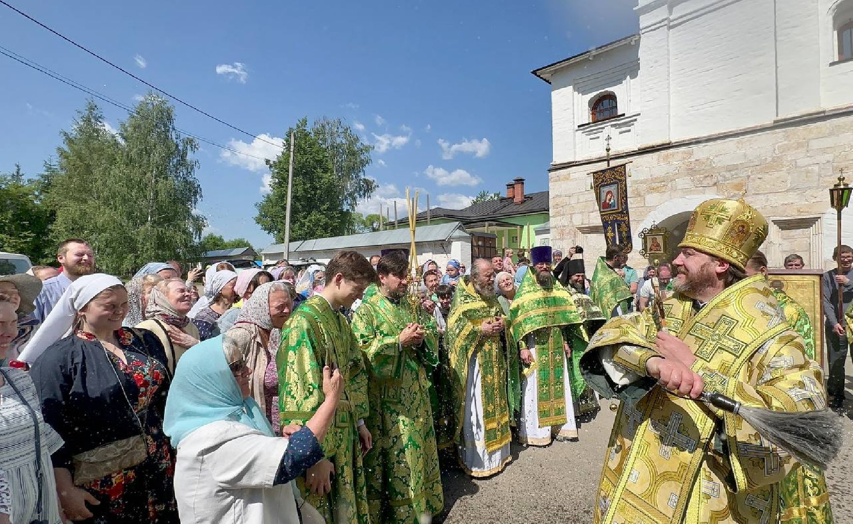 Можайск, Можайский городской округ, Подмосковье, религия, Божественная литургия, крестный ход, день памяти, Ферапонт Белозёроский