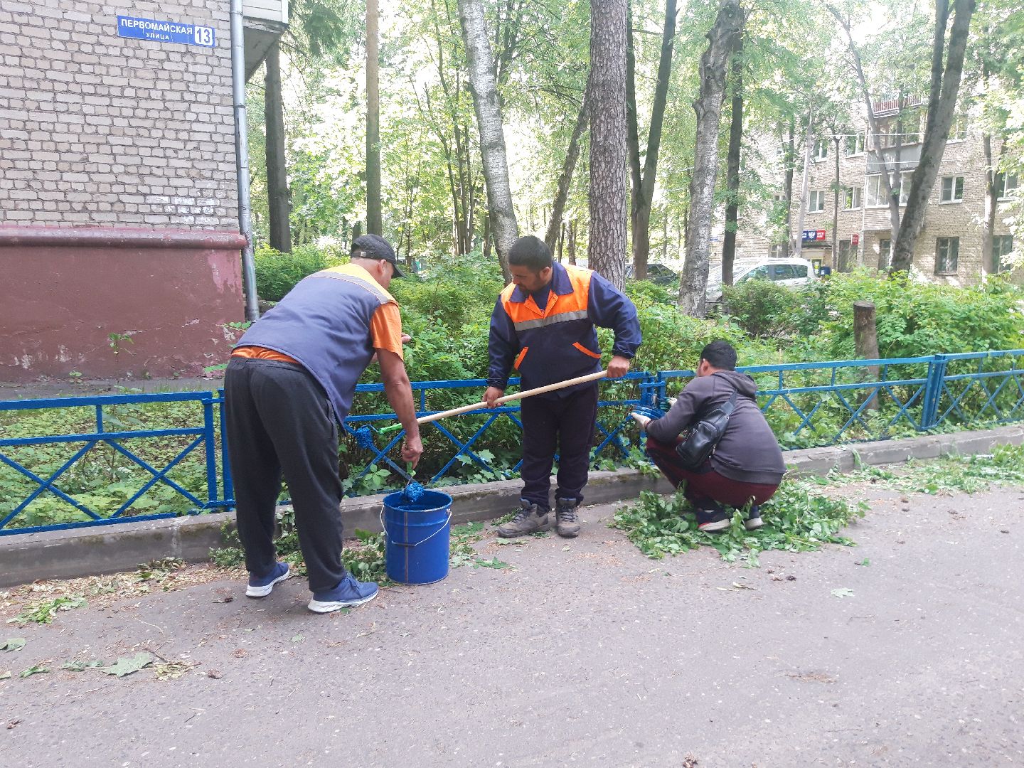 доброе дело, двор,