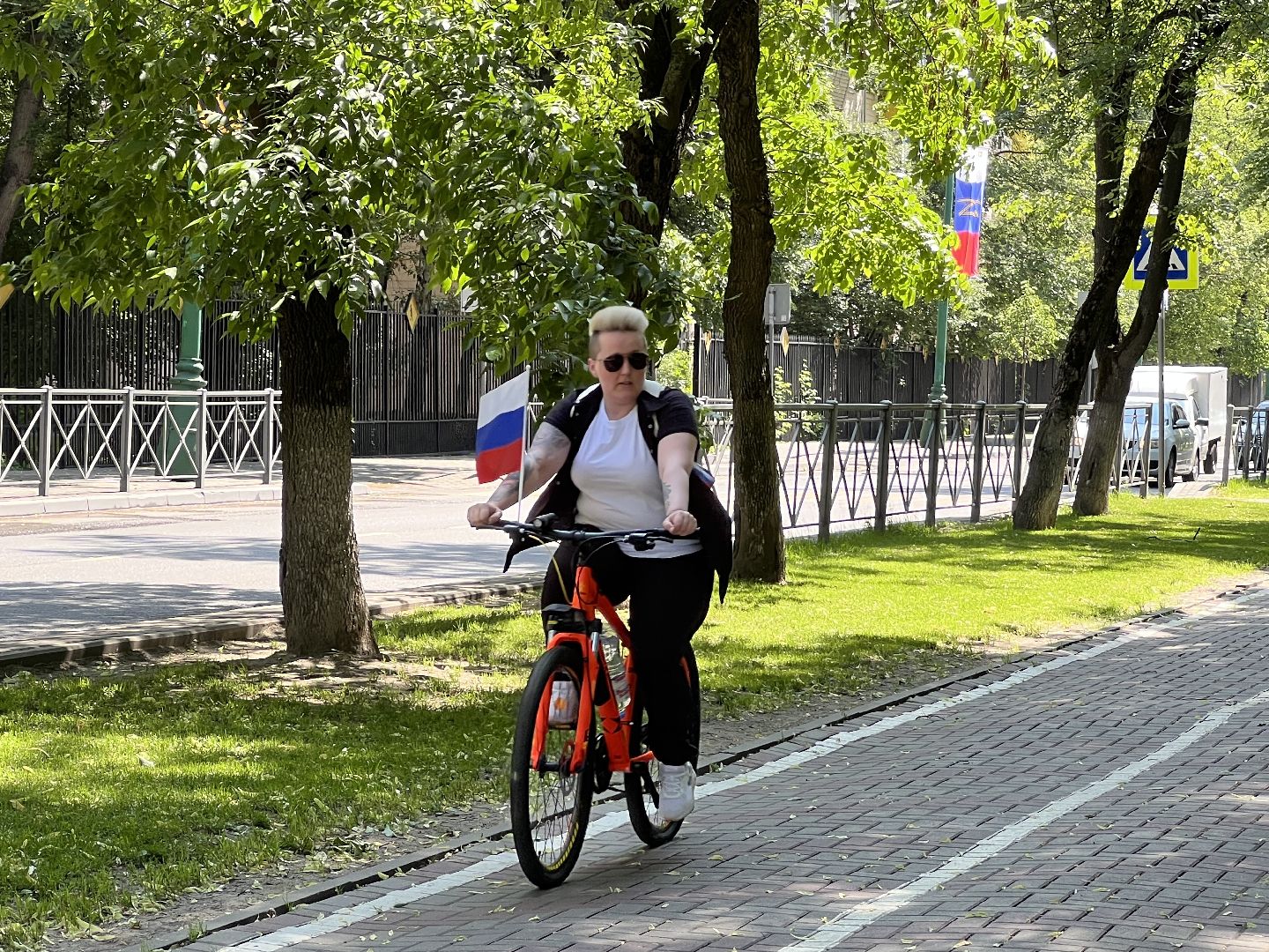 Химки, спорт, велопробег, День России