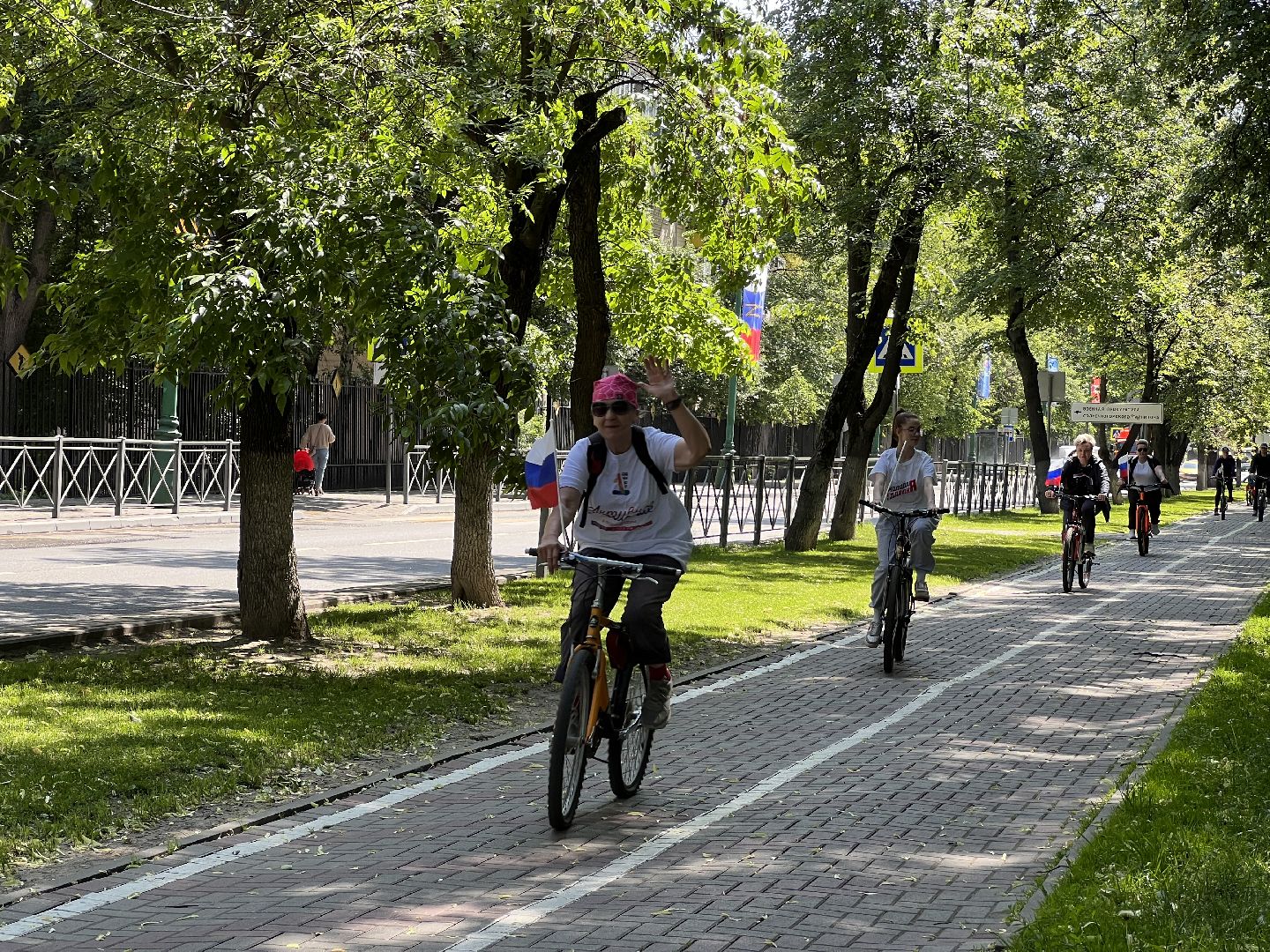 Химки, спорт, велопробег, День России