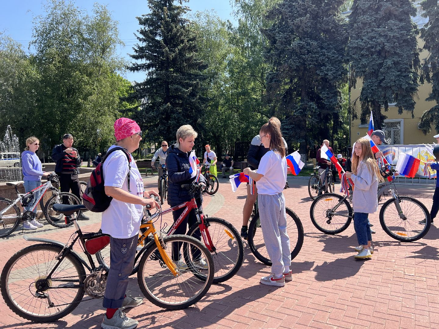 Химки, спорт, велопробег, День России