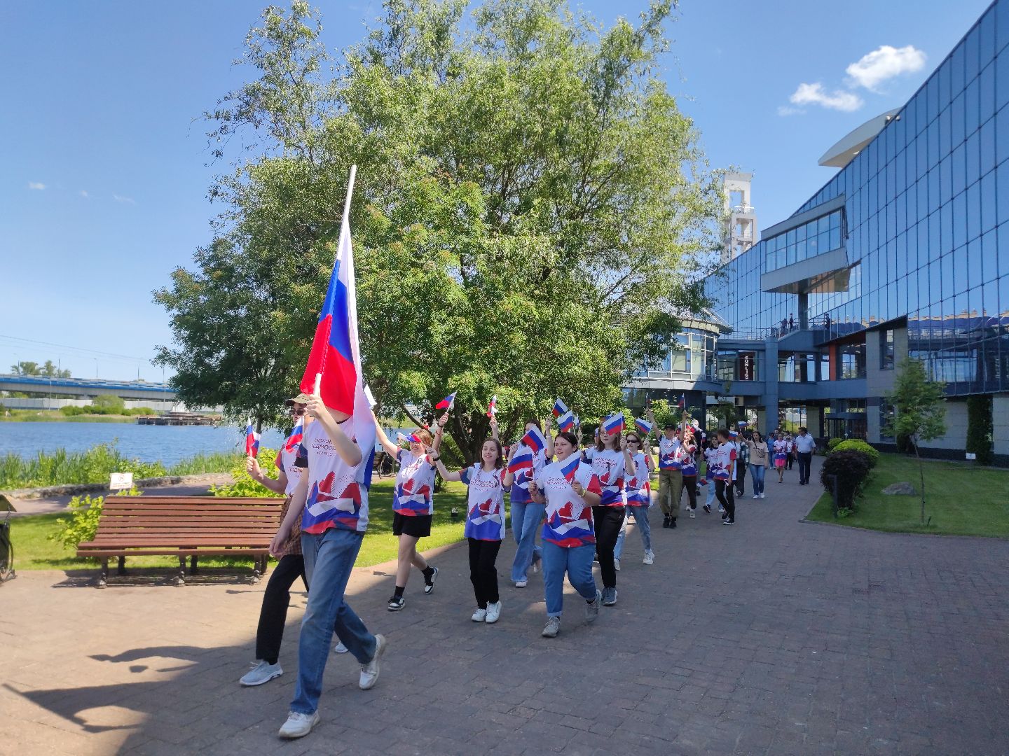 День России, праздник, парк, Дубна